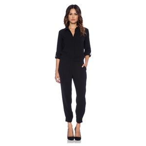 Vince Button Down Jumpsuit